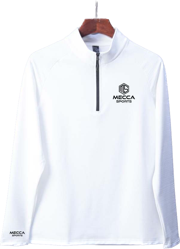 Women's Quarter Zip White