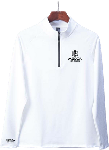 Women's Quarter Zip White