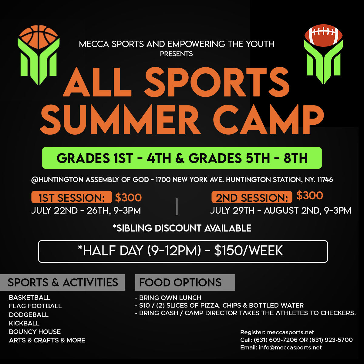 Mecca All Sports Summer Camp