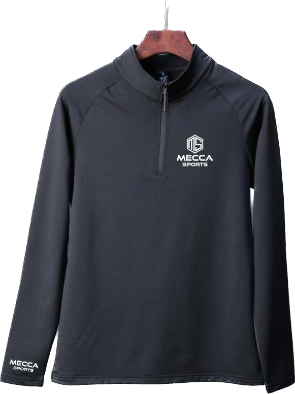 Women's Quarter Zip Black