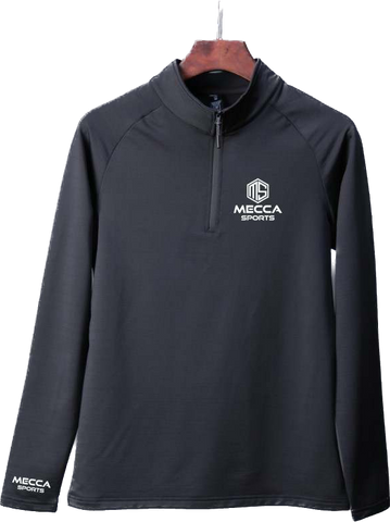 Women's Quarter Zip Black