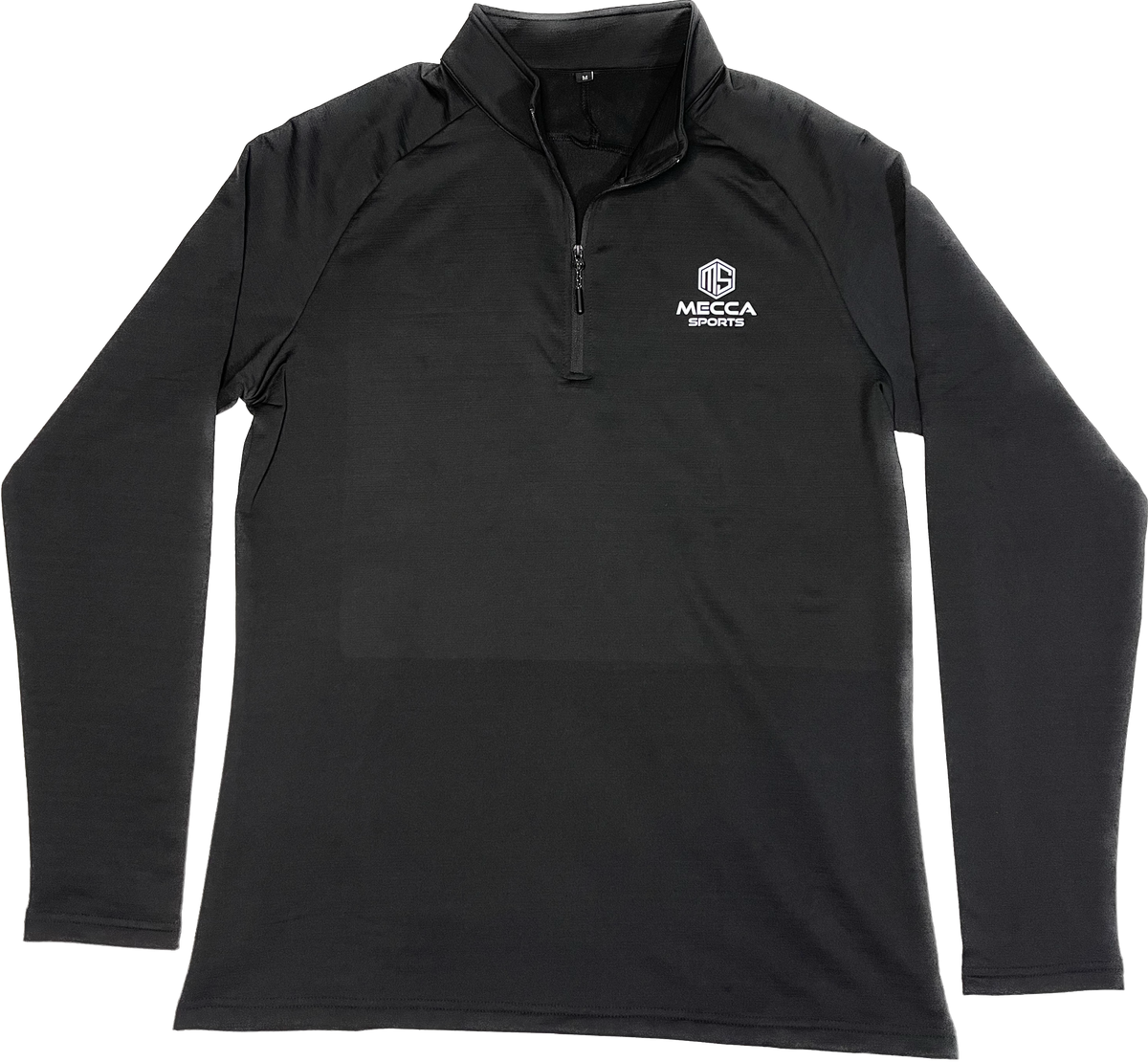 Men's Quarter Zip Black