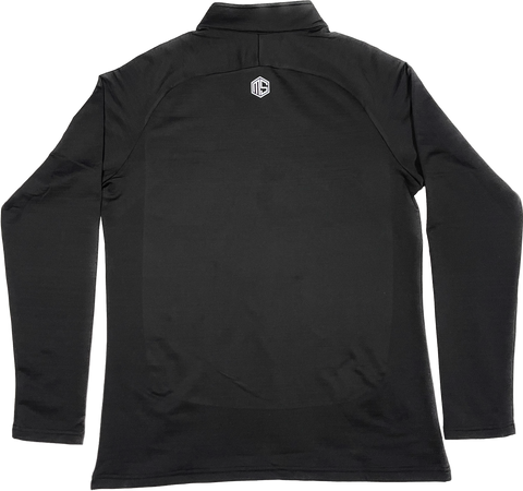 Men's Quarter Zip Black